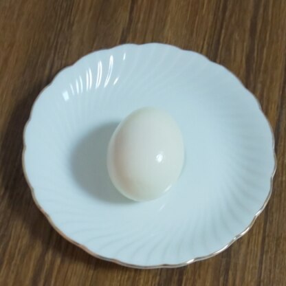 ゆで卵の殻、きれいにむけました♡
レシピありがとうございます(*^-^*)